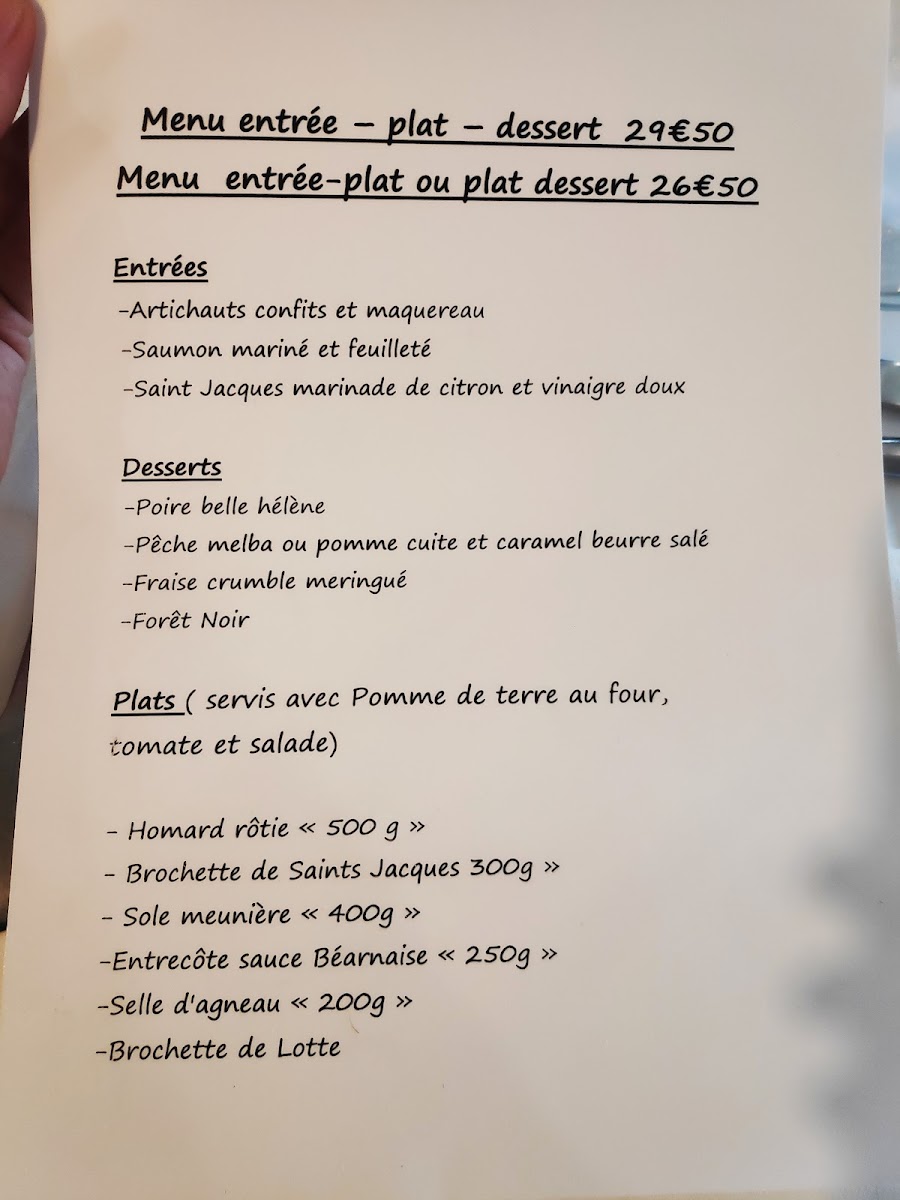 La Bonne Auberge Photo Menu 3