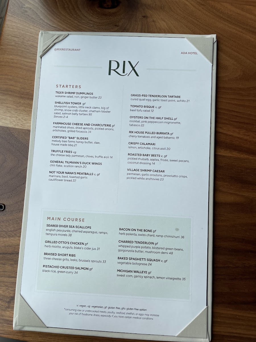 Rix Photo Menu 6