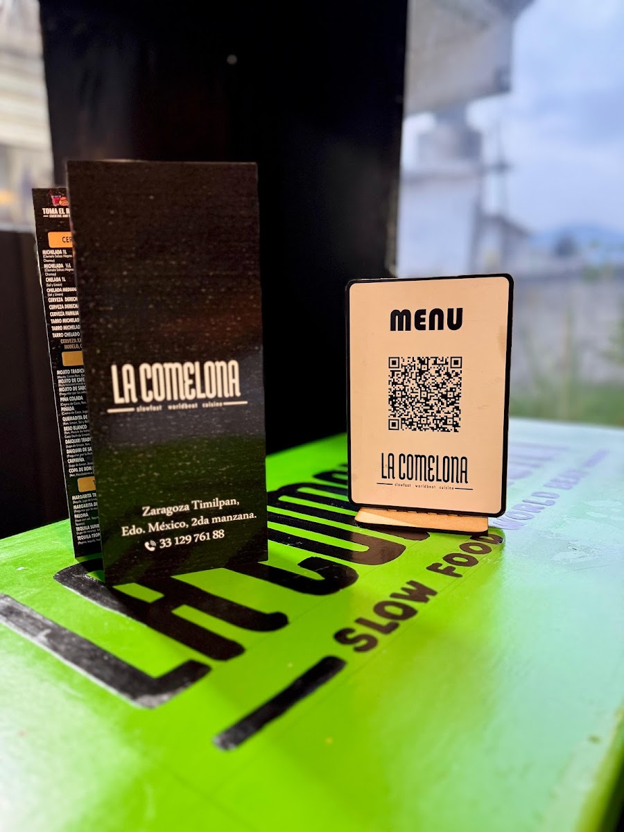 La Comelona Photo Menu 1