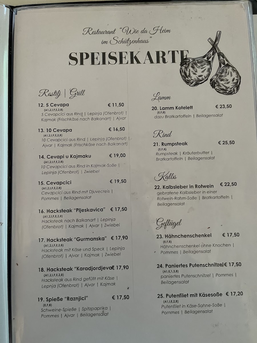 Schützenhaus Photo Menu 6