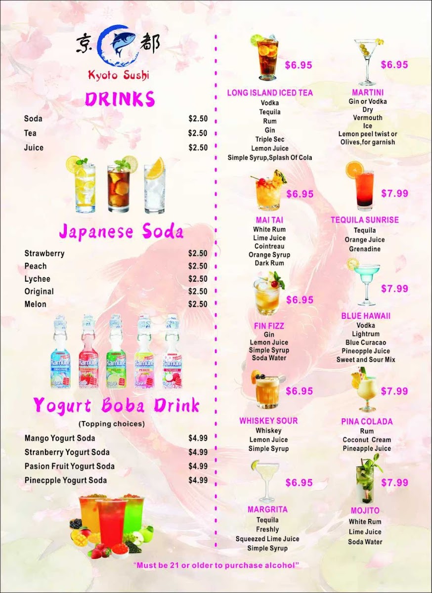 Kyoto Sushi Photo Menu 6