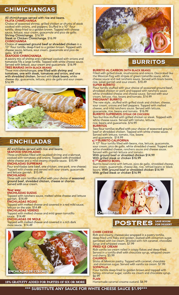 EL Toro Mexican Restaurant Photo Menu 1