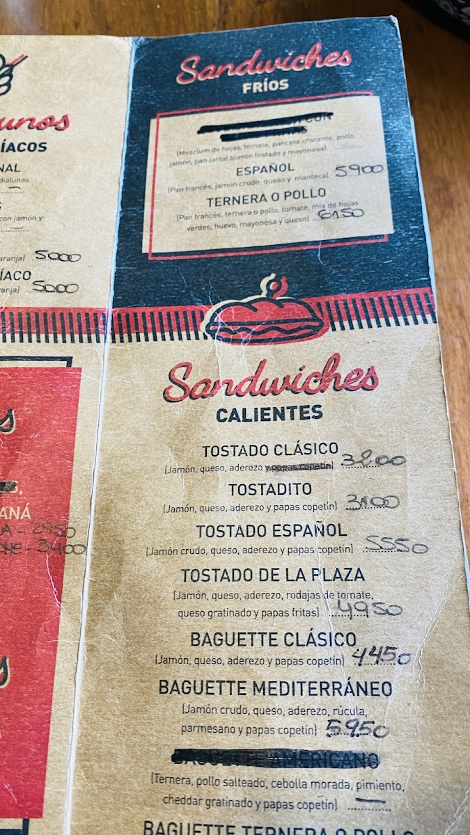 Café de La Plaza Photo Menu 6