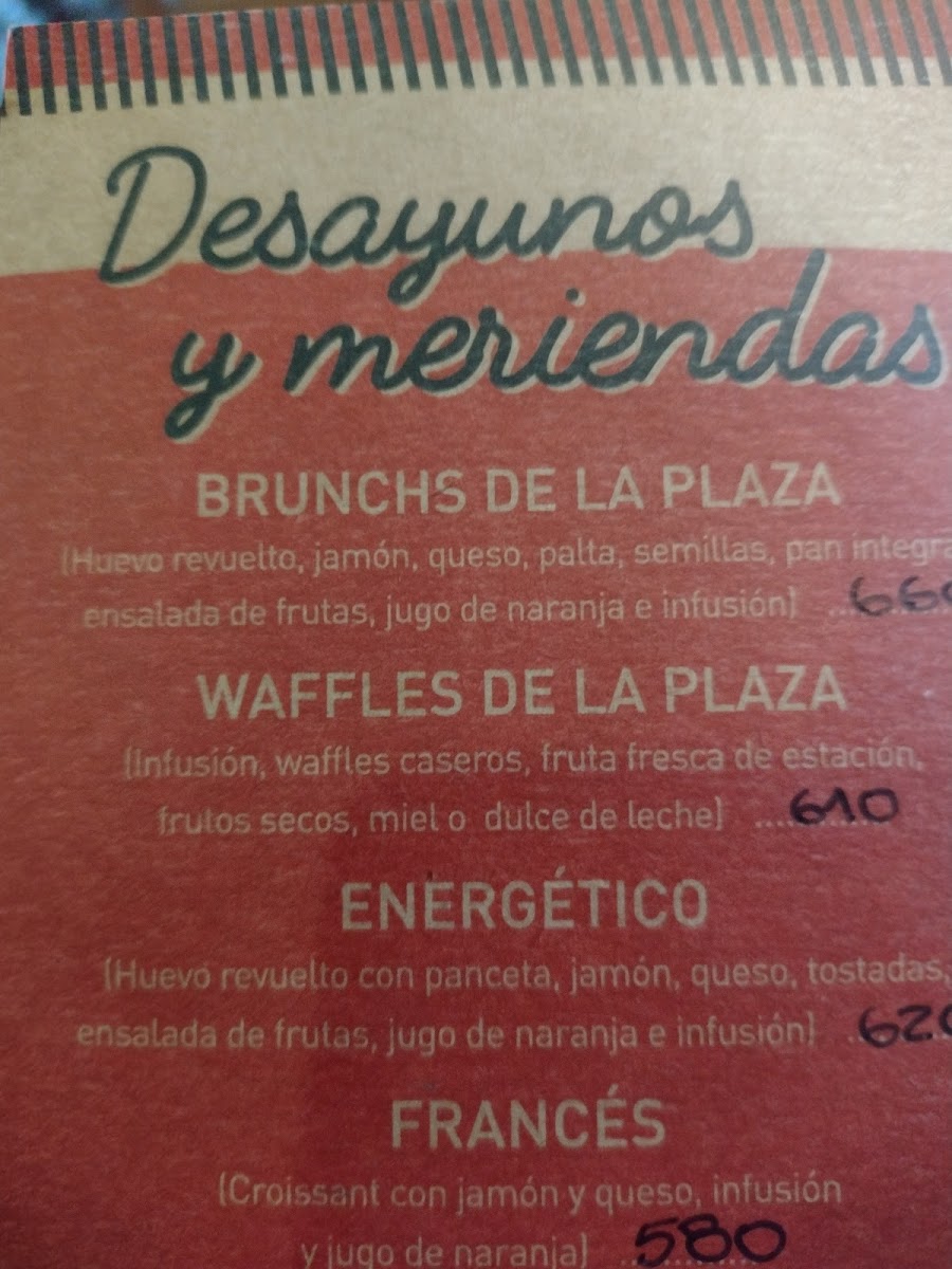 Café de La Plaza Photo Menu 9