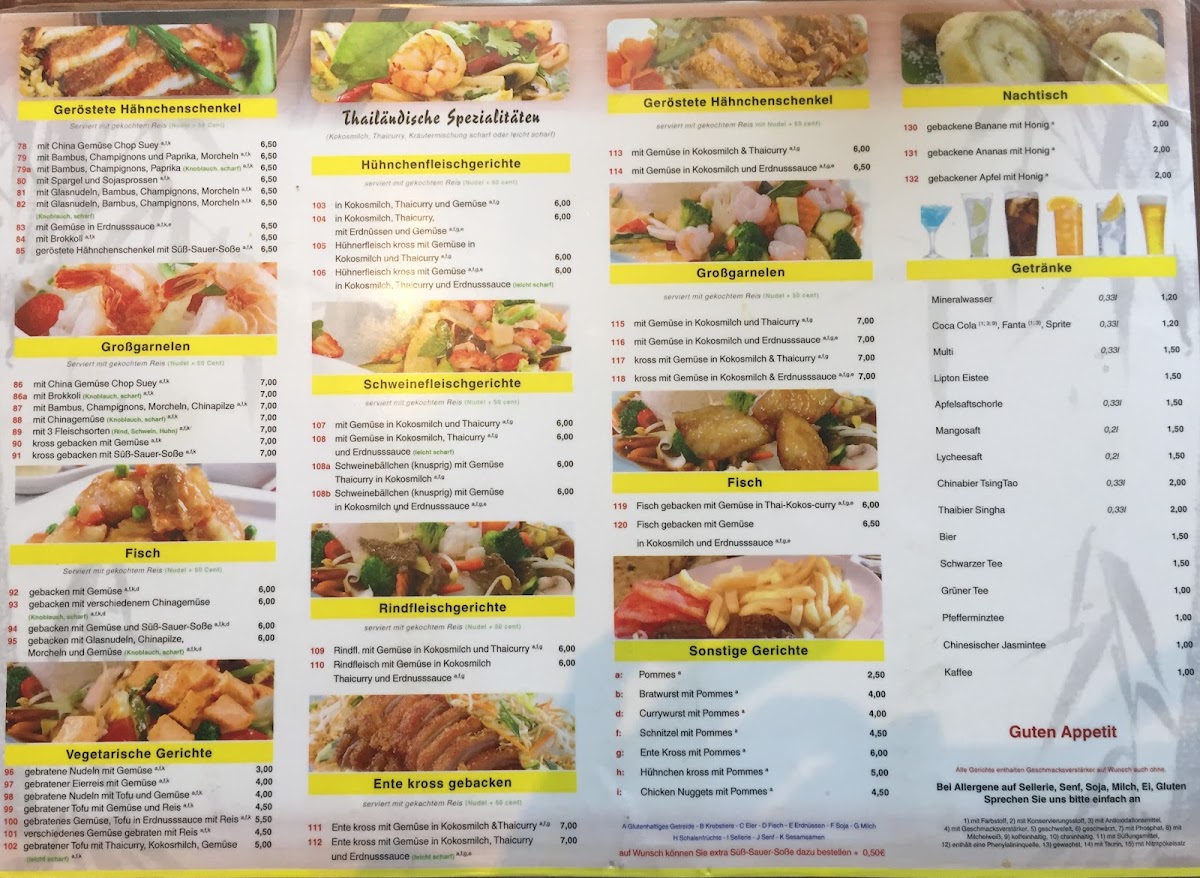 Asia Bistro Photo Menu 2
