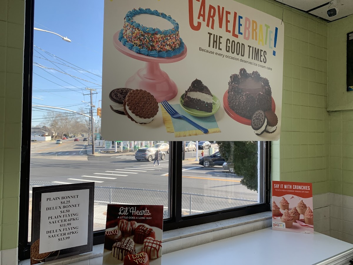 Carvel Photo Menu 1