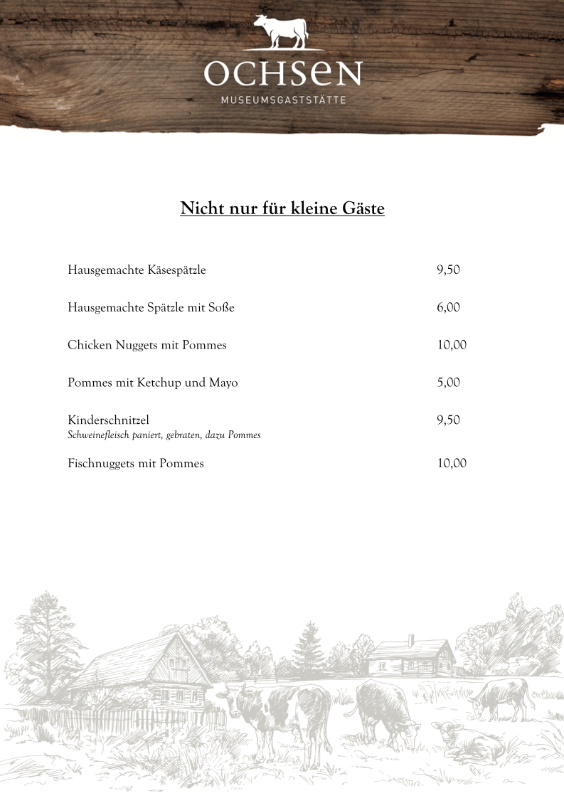 Gasthaus Ochsen Photo Menu 7