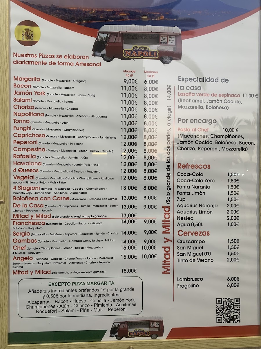 La Bella Napoli Photo Menu 3