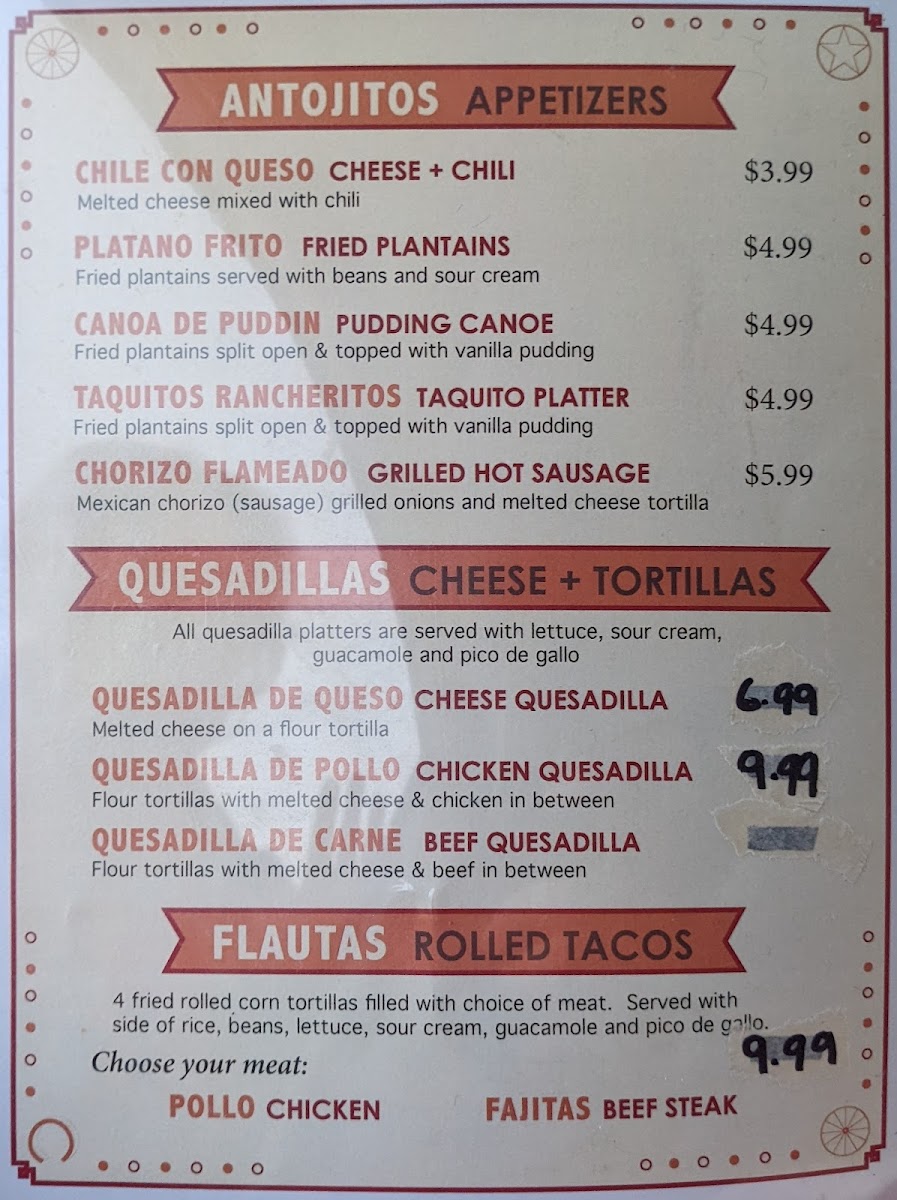 La Hacienda Photo Menu 6