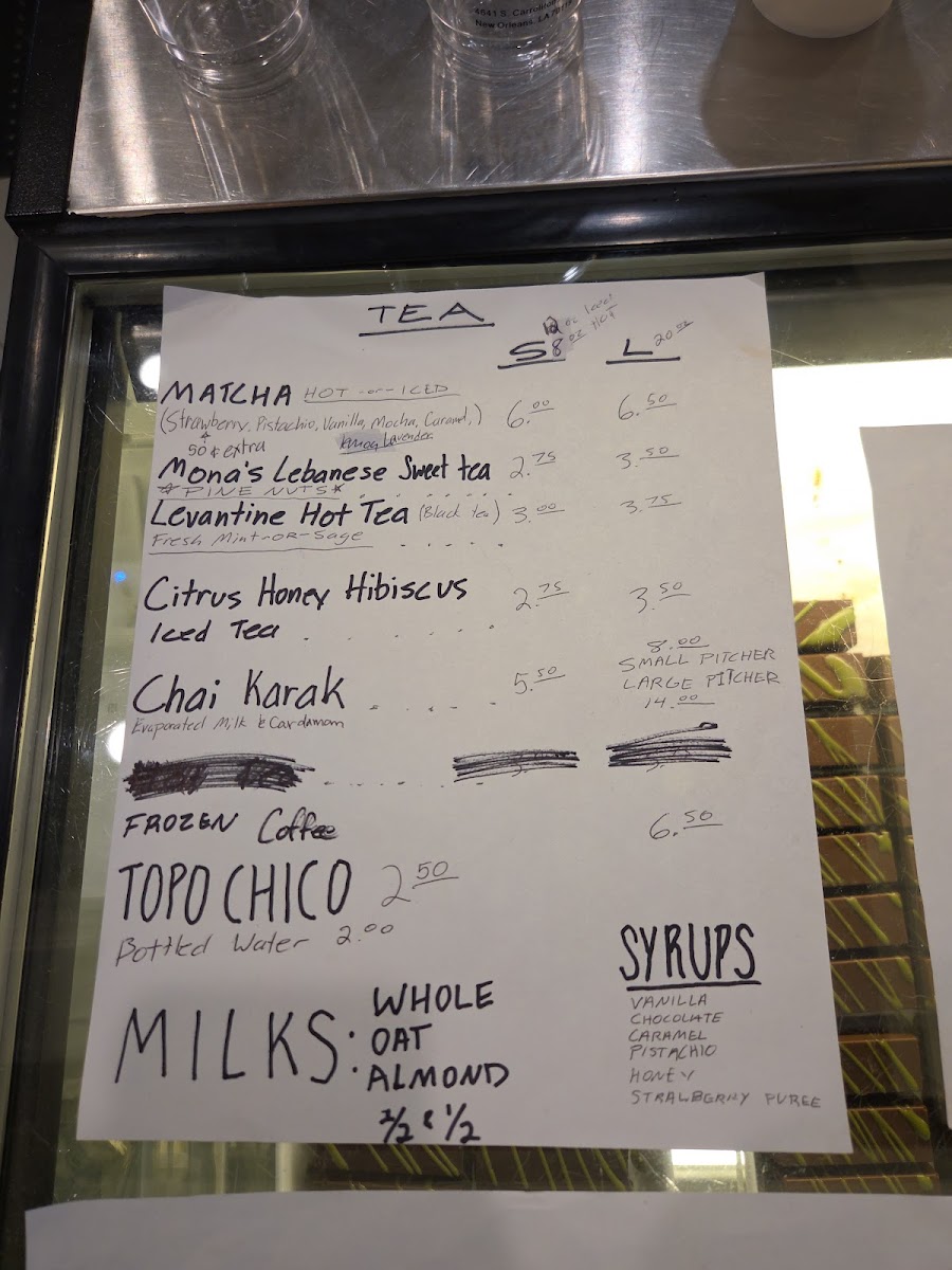 Cafe Levant Photo Menu 10