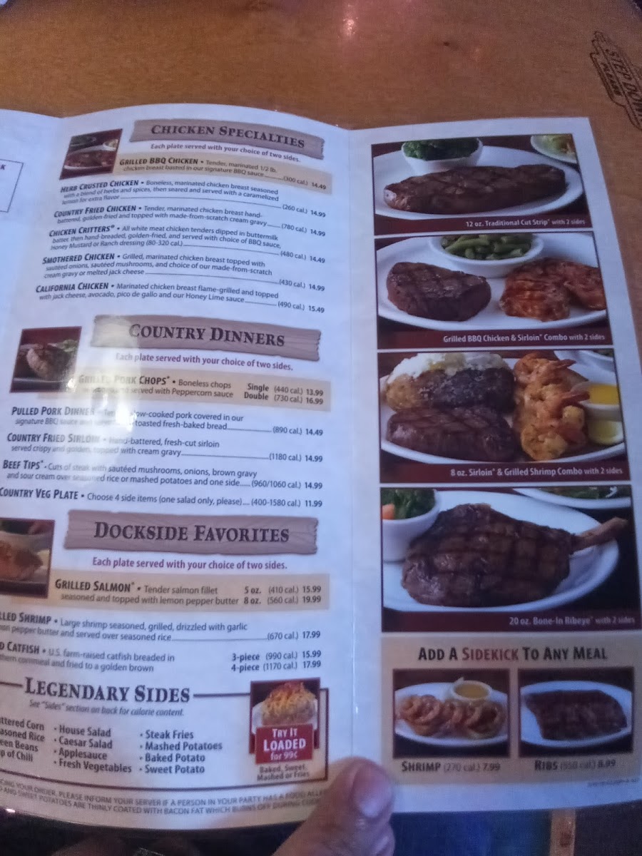 Texas Roadhouse Photo Menu 10