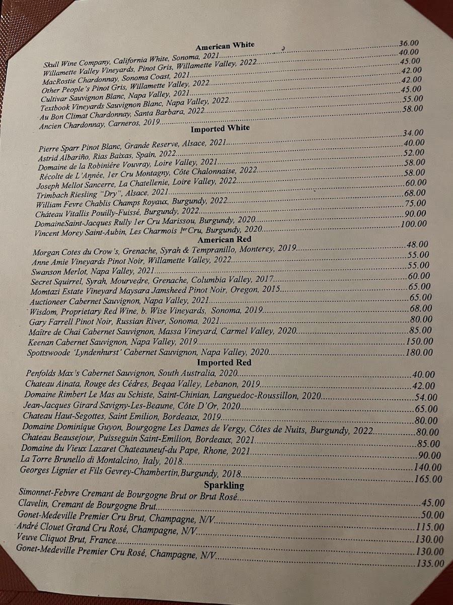 Brigtsen's Restaurant Photo Menu 7