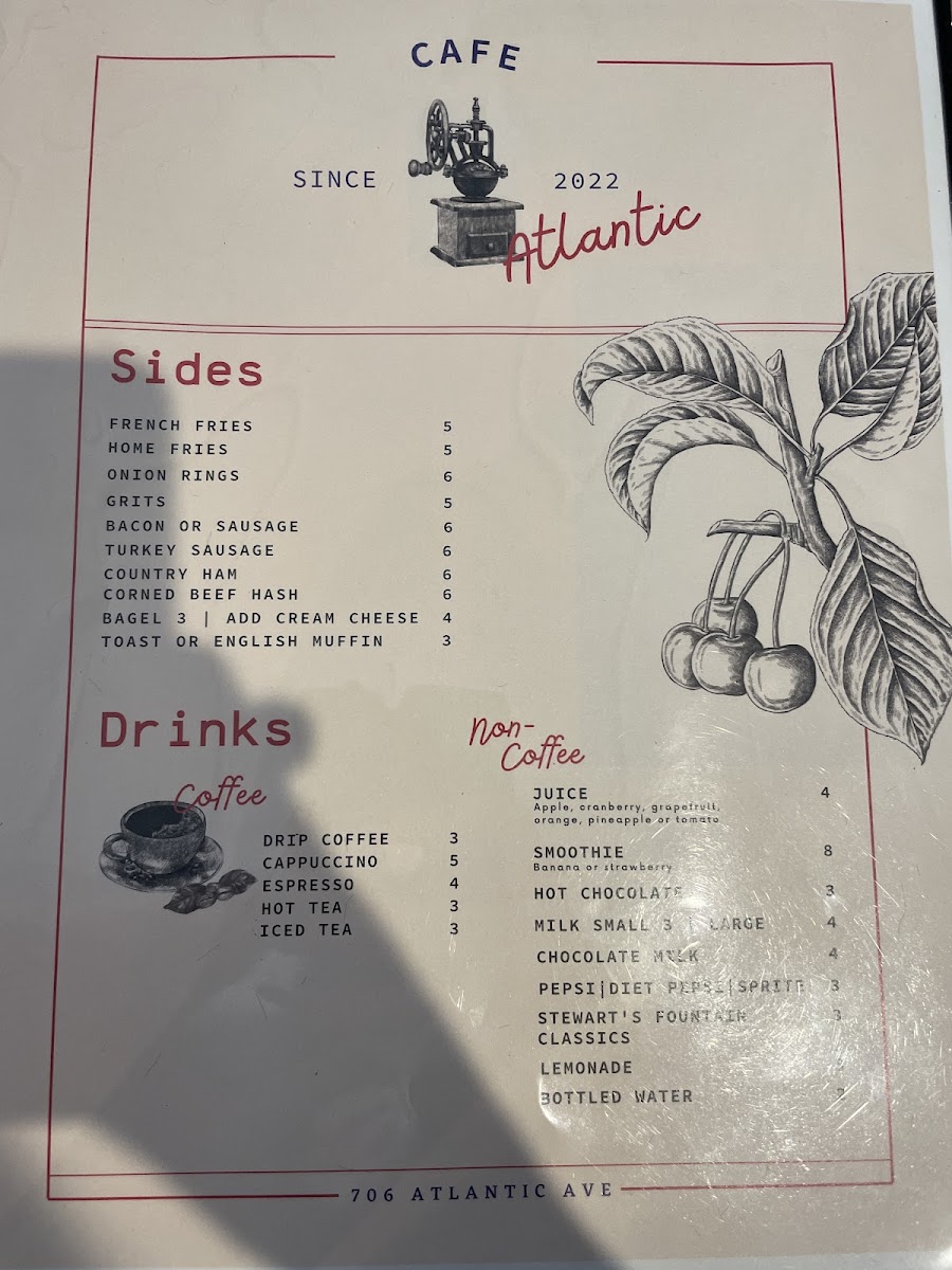 Cafe Atlantic Photo Menu 4