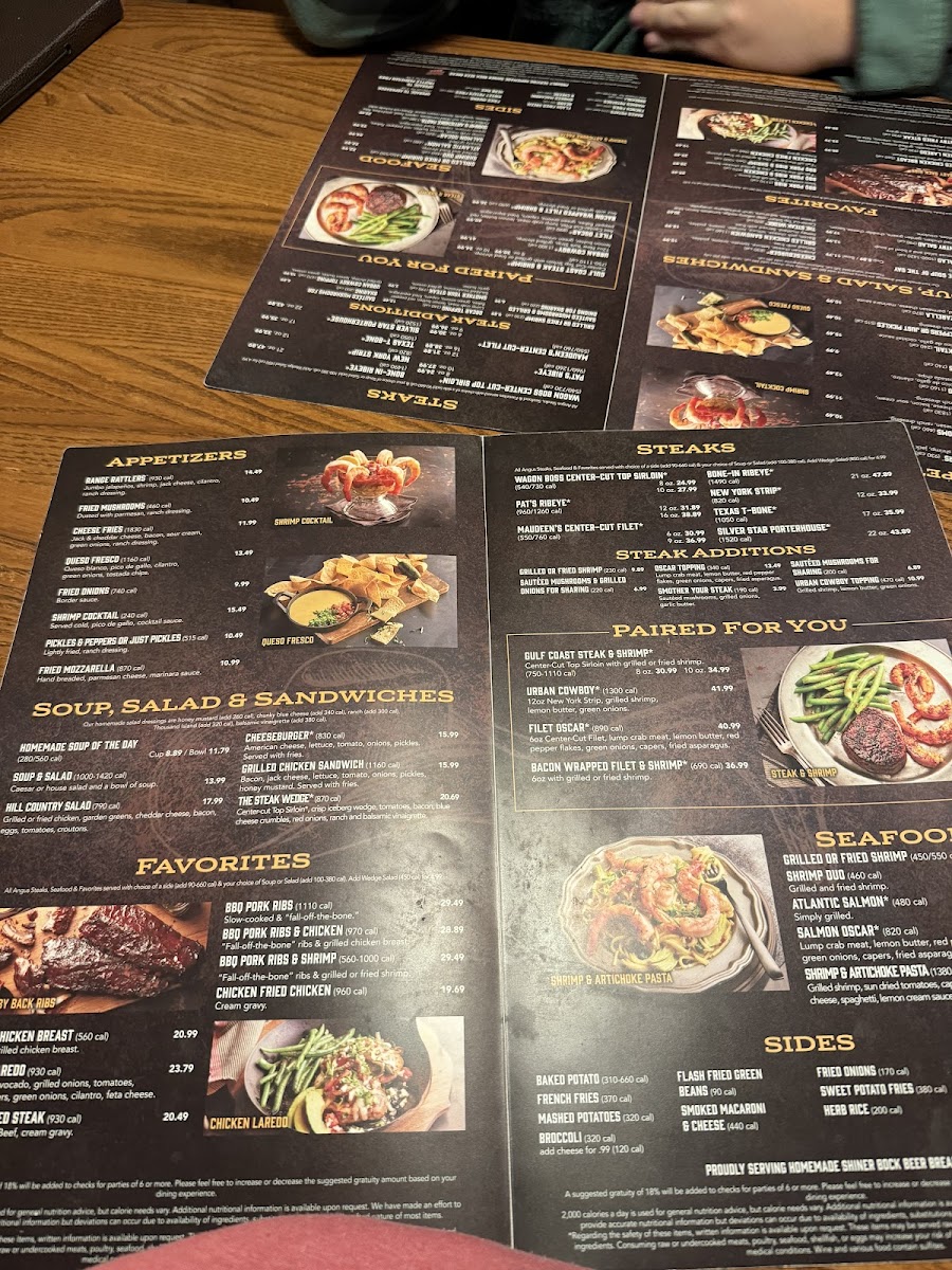 Saltgrass Steak House Photo Menu 10