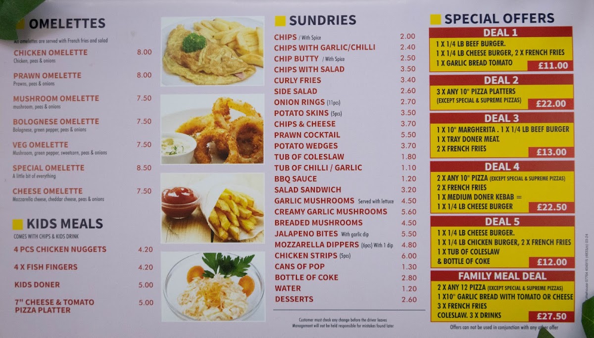 Milano's Pizza Photo Menu 3