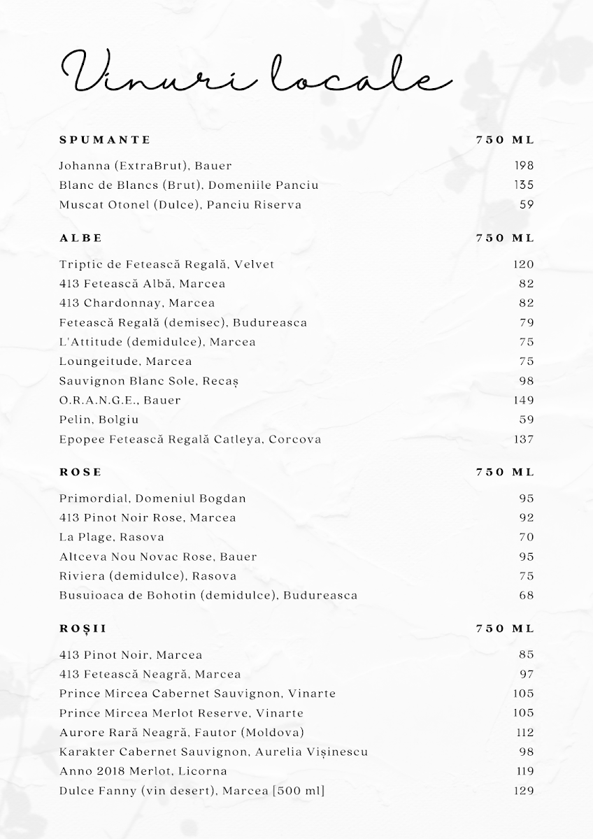 PIQUANT Restaurant Pitești Photo Menu 4