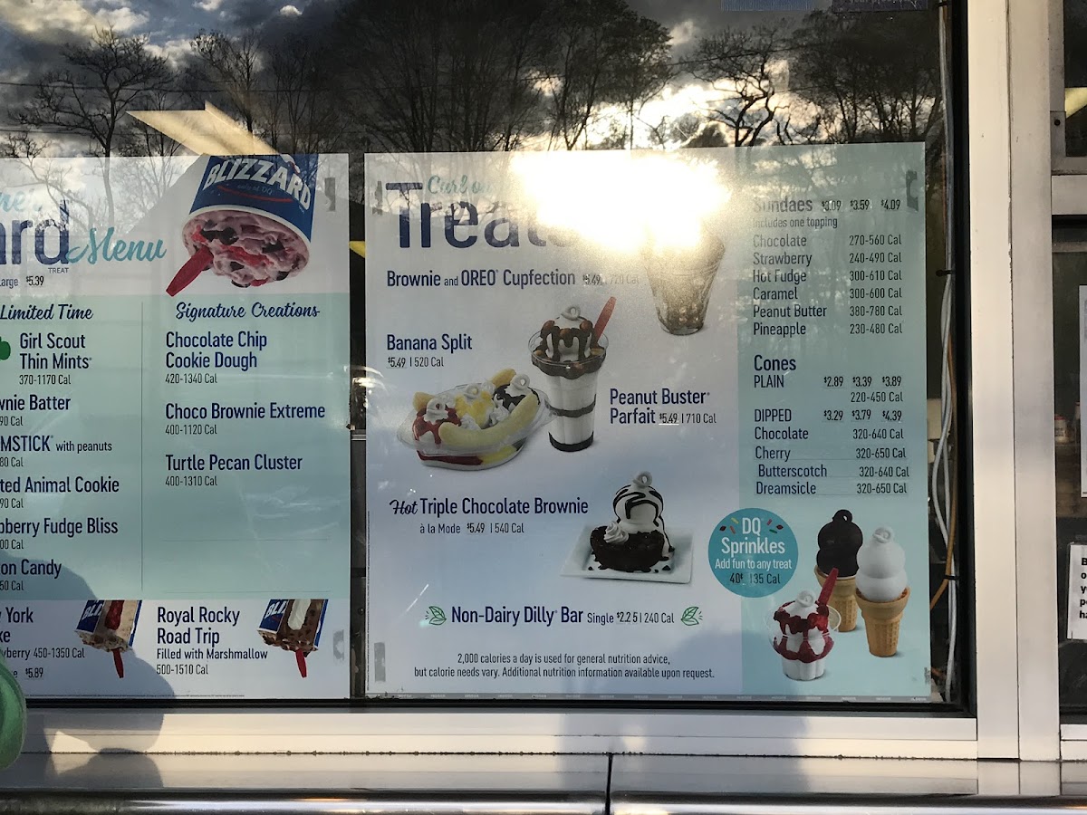 Dairy Queen (Treat) Photo Menu 1