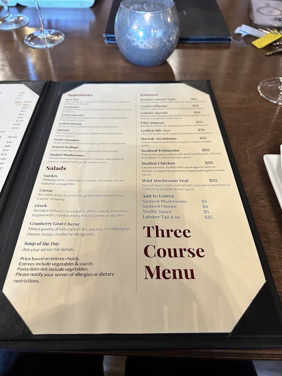 Elite Restaurant Photo Menu 1