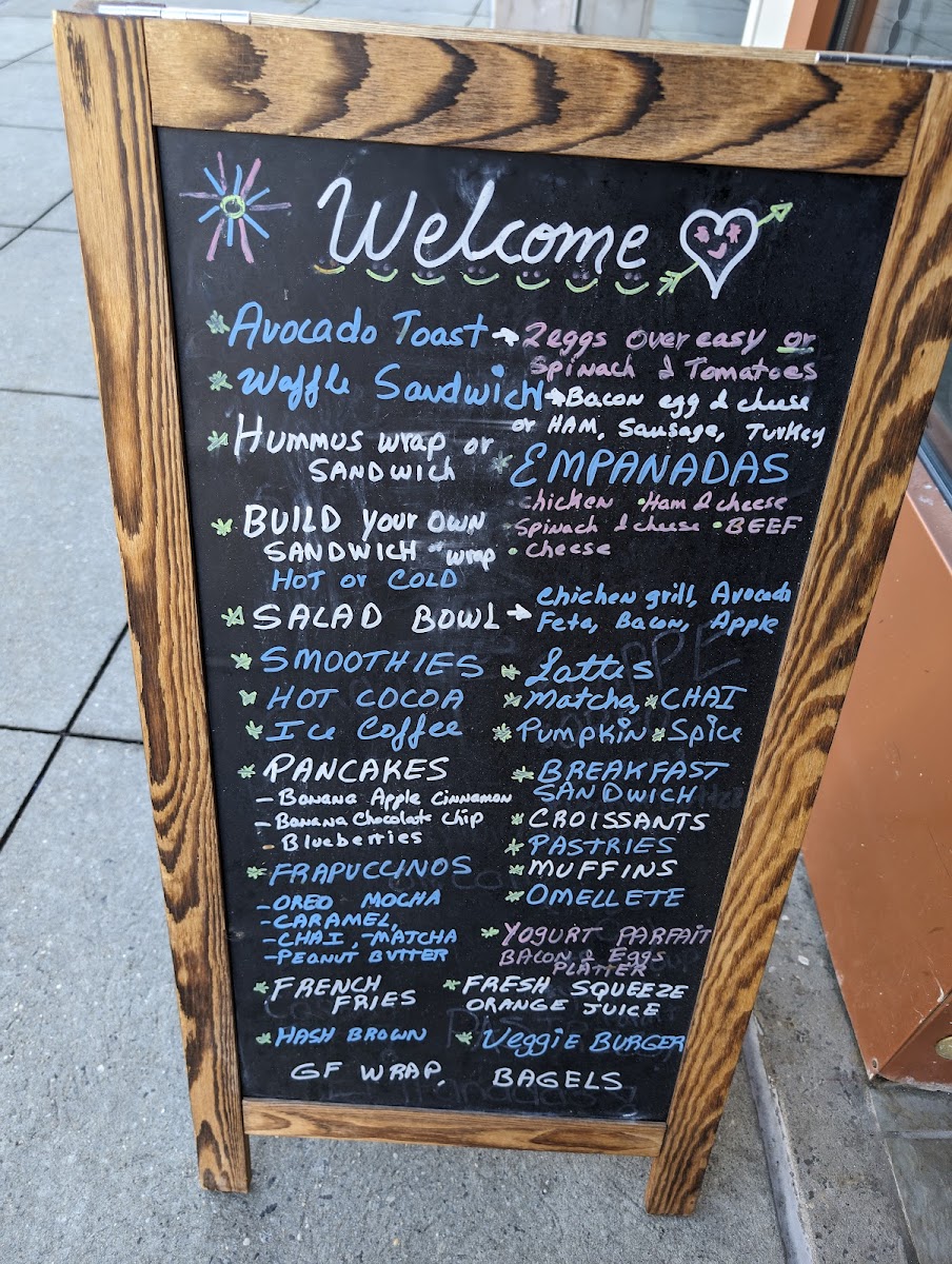Sandys Cafe Photo Menu 1