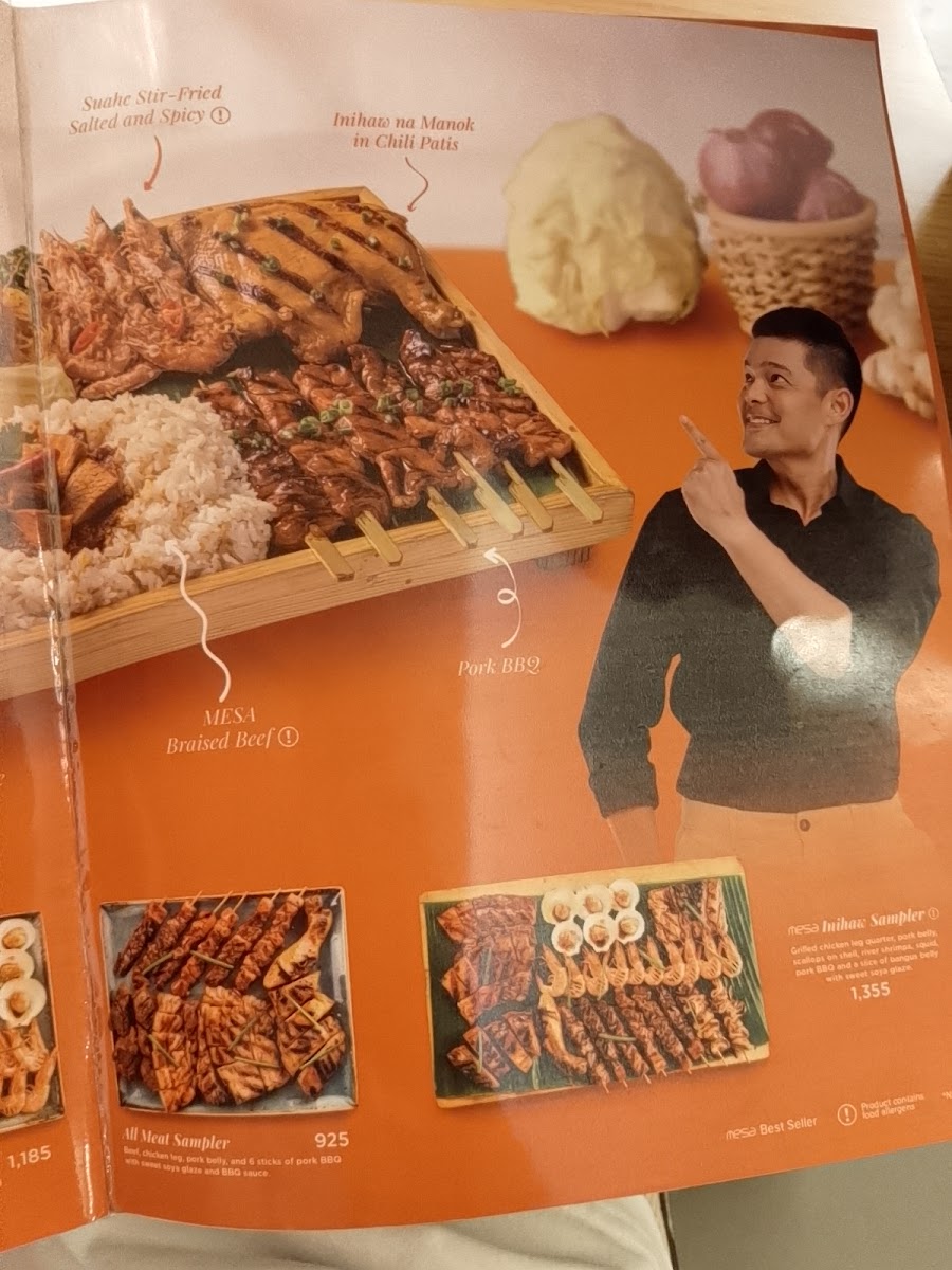 MESA Photo Menu 1