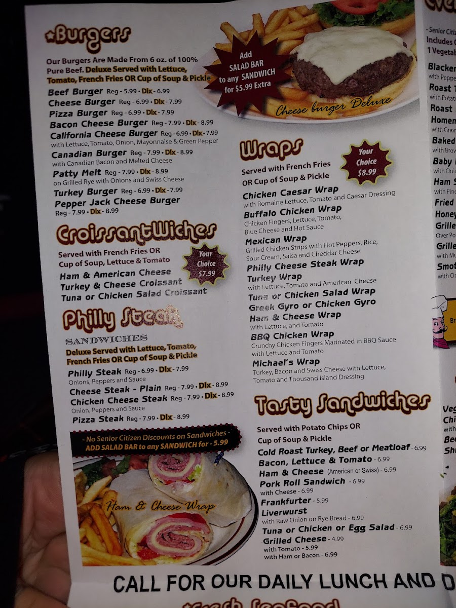 Michael's Restaurant Photo Menu 7