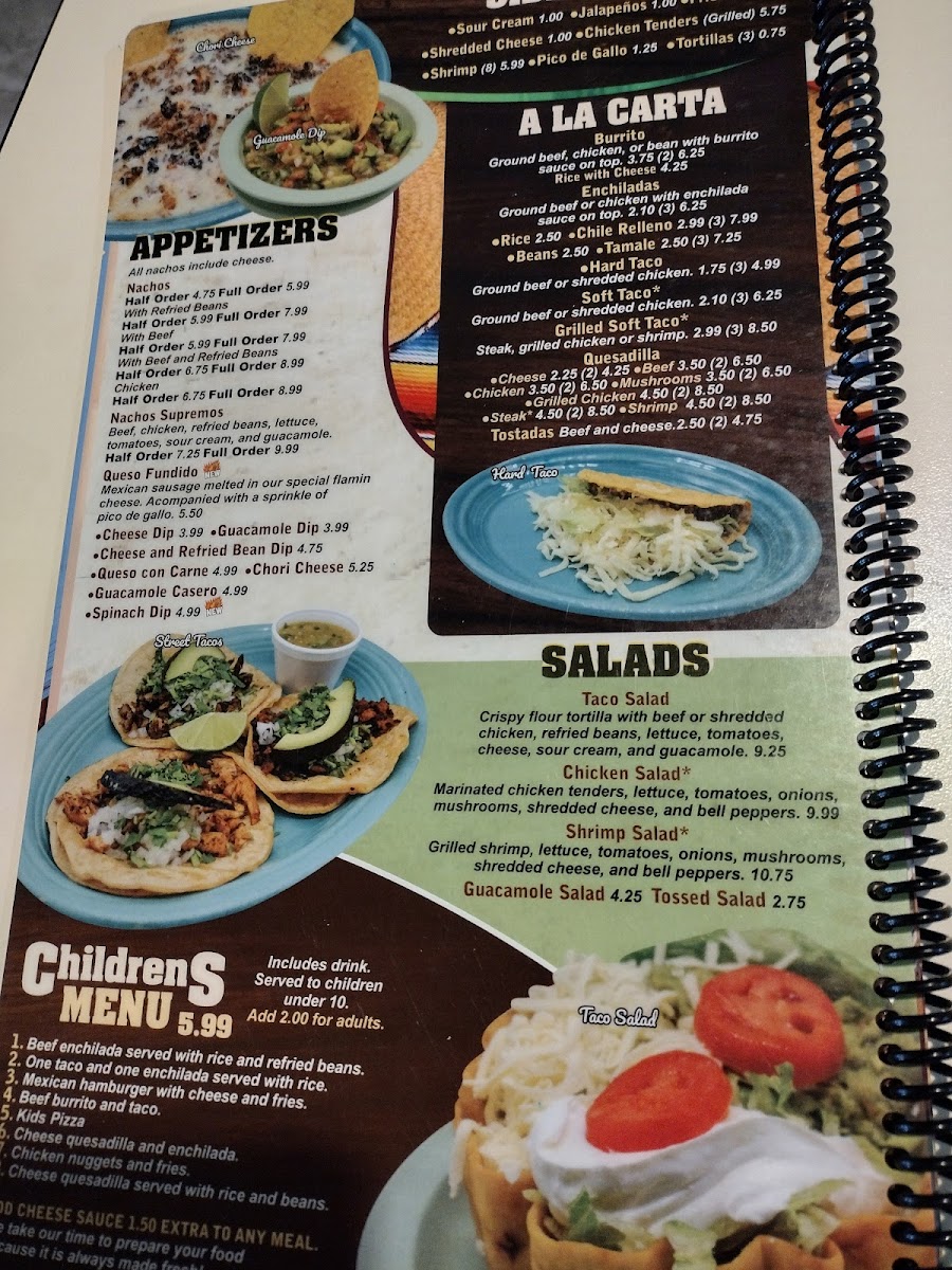Los Arcos Photo Menu 10