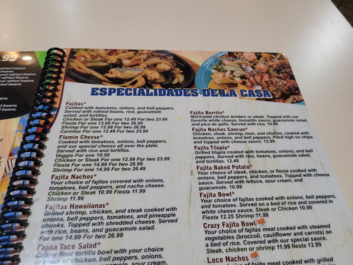 Los Arcos Photo Menu 5
