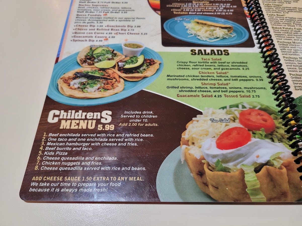 Los Arcos Photo Menu 8