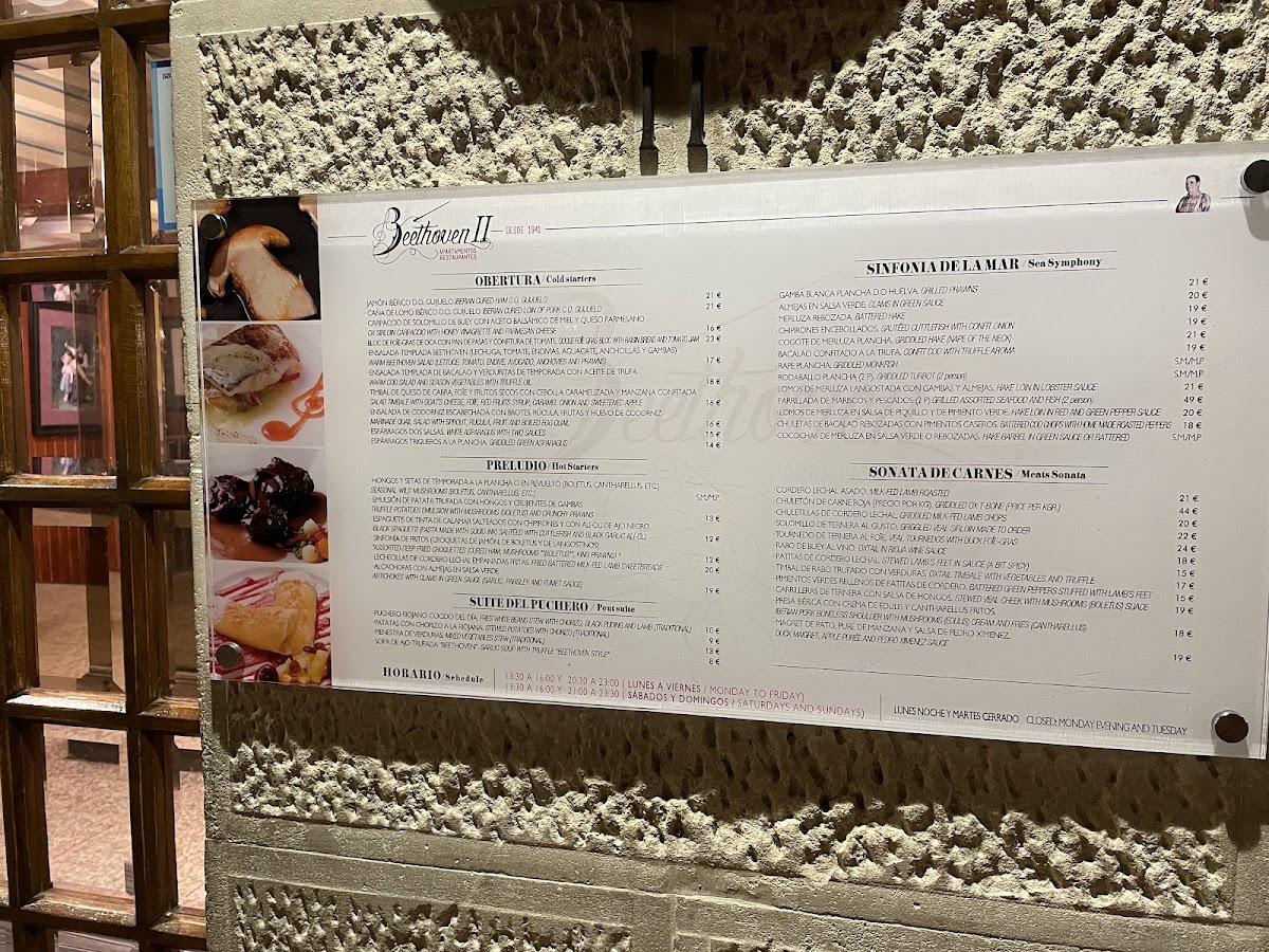 Restaurante Beethoven Photo Menu 8