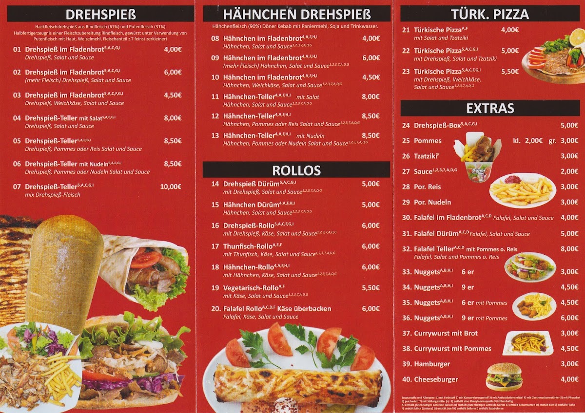Berlin Döner Photo Menu 3
