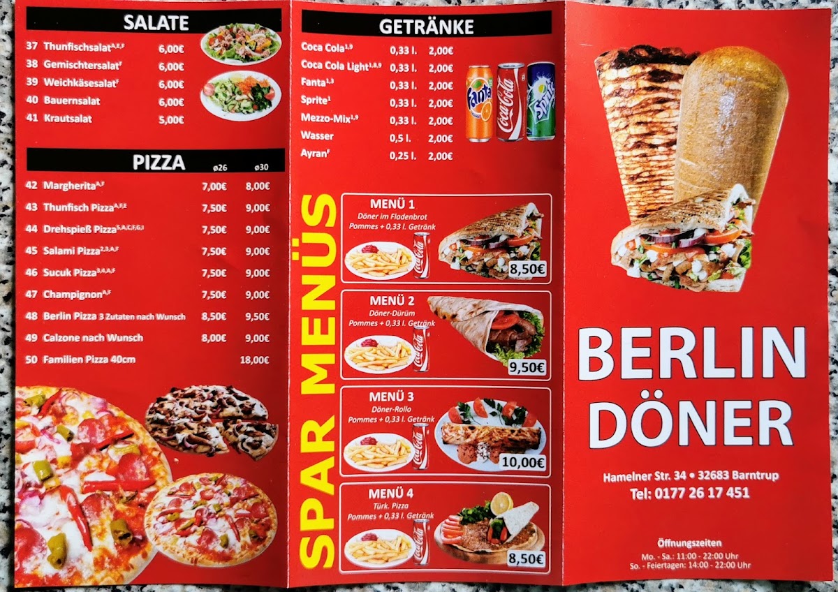Berlin Döner Photo Menu 6