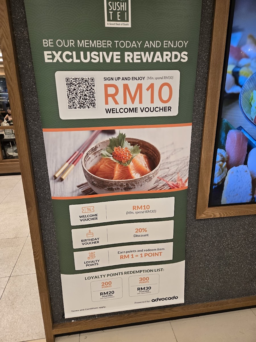 Sushi Tei Photo Menu 1