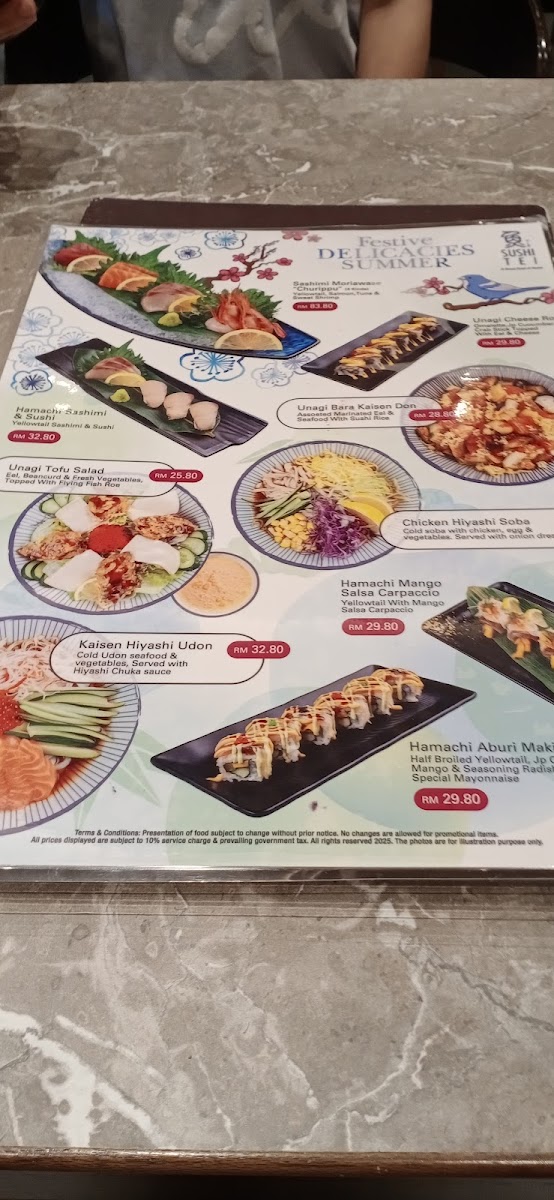 Sushi Tei Photo Menu 3