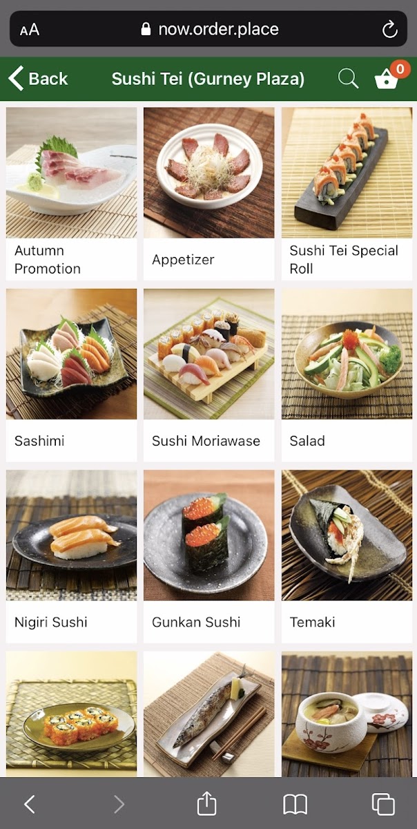Sushi Tei Photo Menu 6