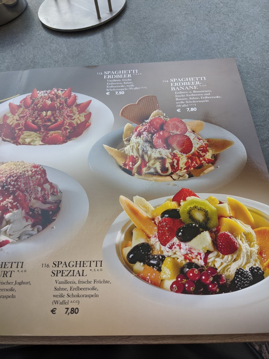 Eiscafé Cortina Photo Menu 2