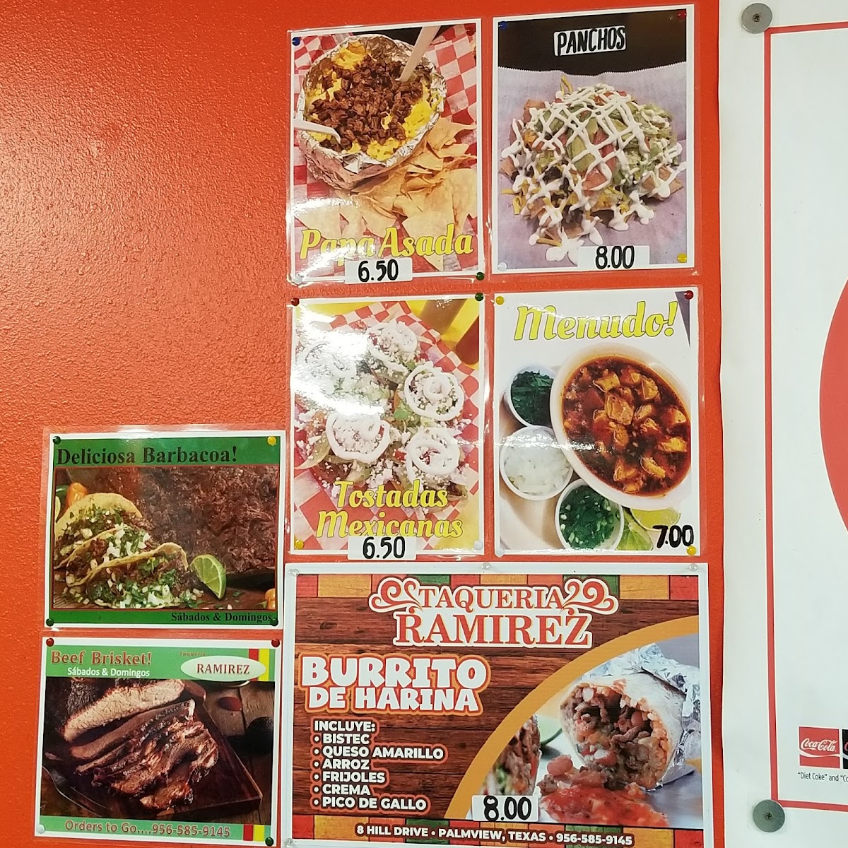 Taqueria Ramirez Photo Menu 10