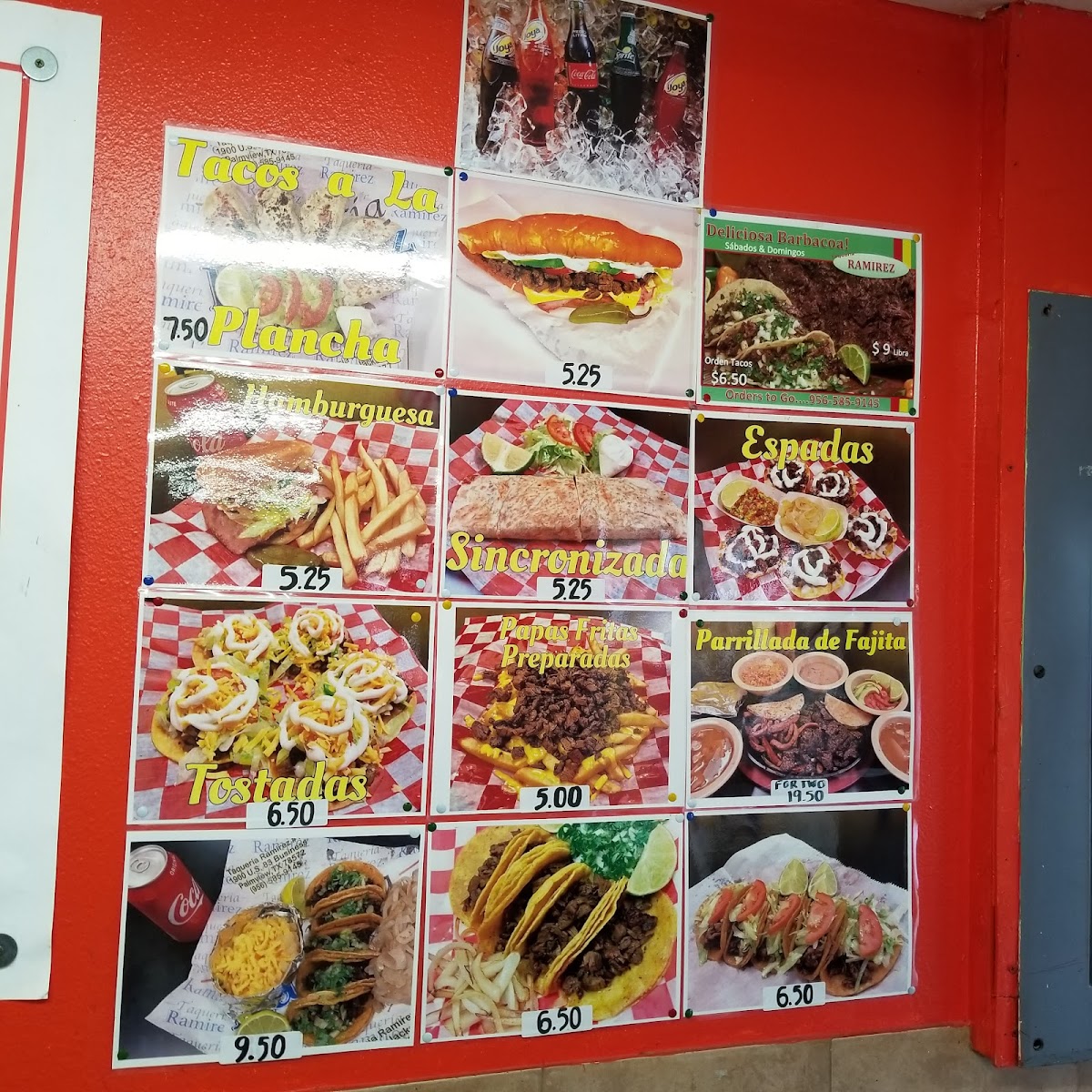 Taqueria Ramirez Photo Menu 6