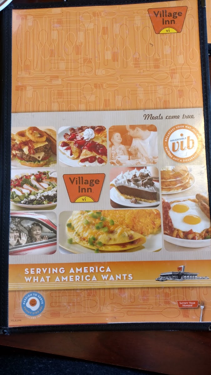 Village Inn Photo Menu 9