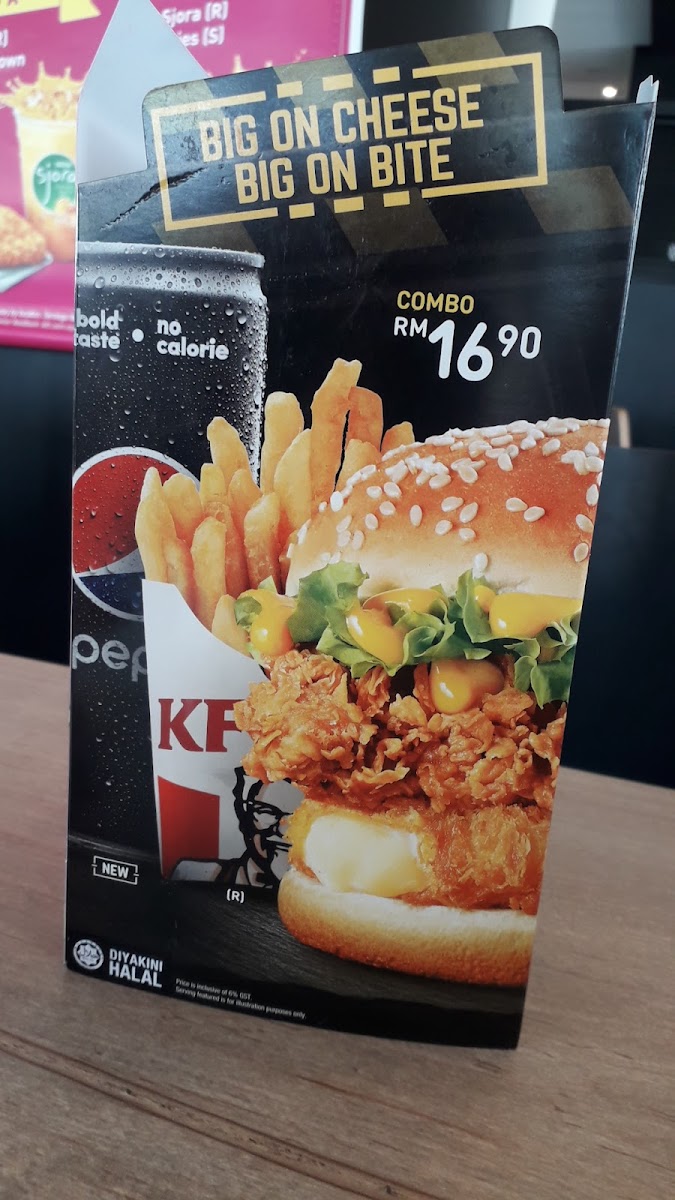 KFC Photo Menu 4