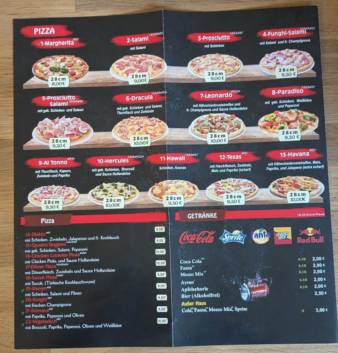 Berlin Döner Photo Menu 2