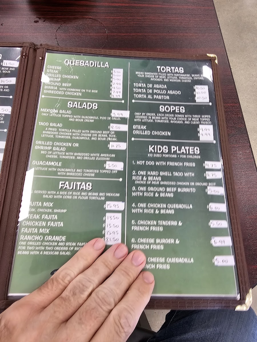 El Ranchero Mexican Restaurant Photo Menu 7