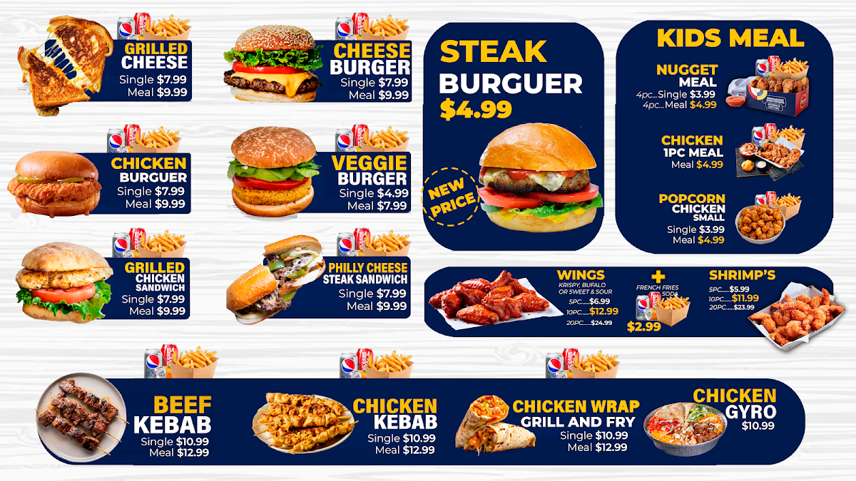 Krispy Krunchy Chicken Photo Menu 2