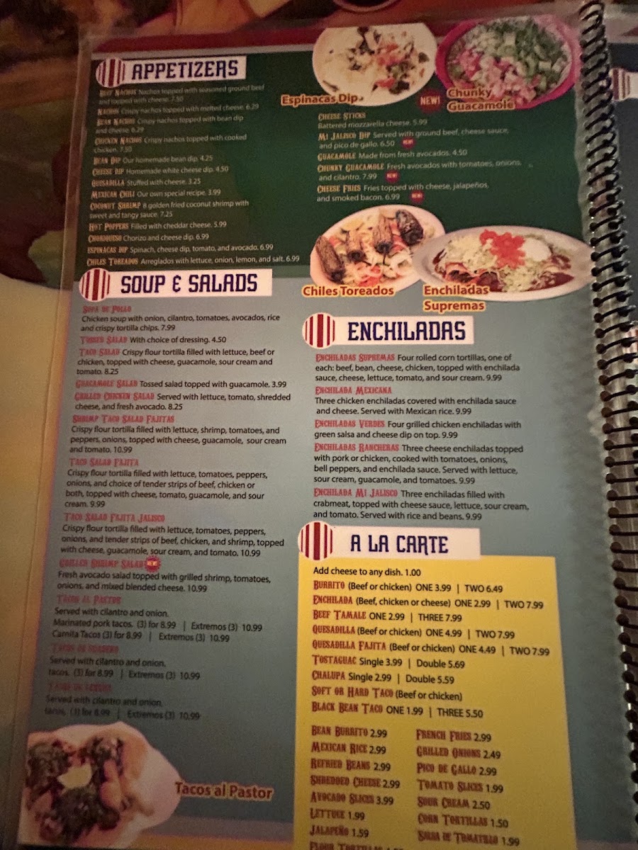 El Patron Mexican Grill Photo Menu 1