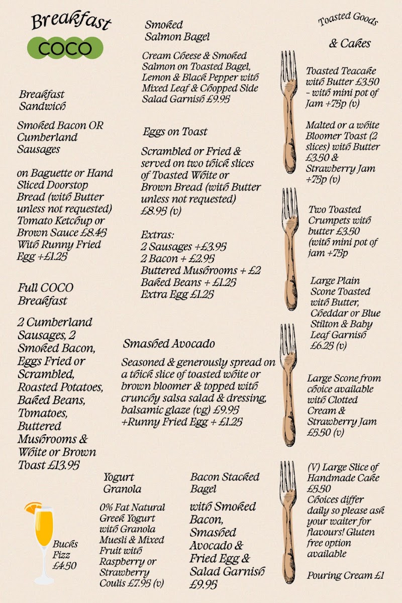 Coco Photo Menu 1