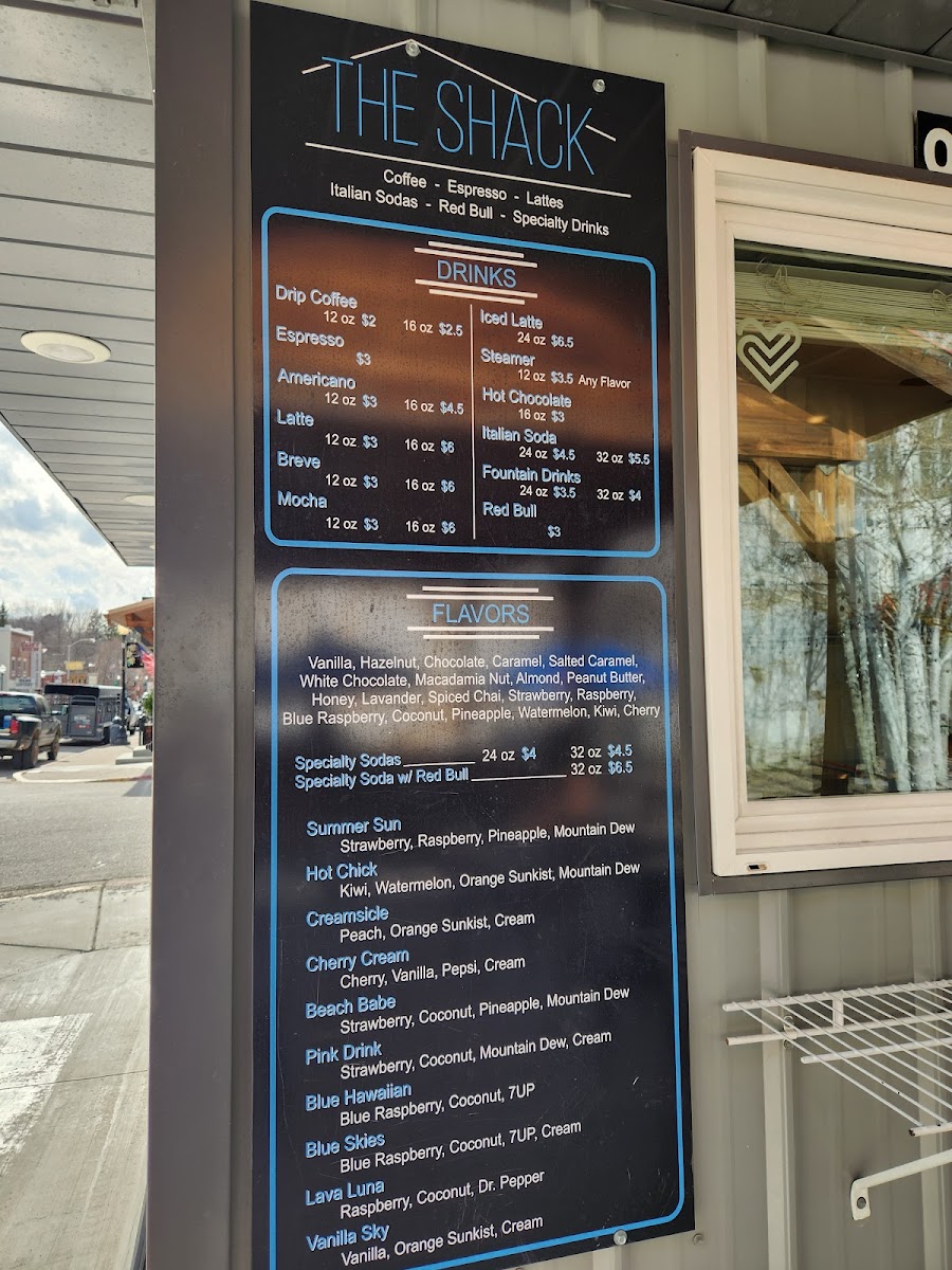 The Shack Photo Menu 6