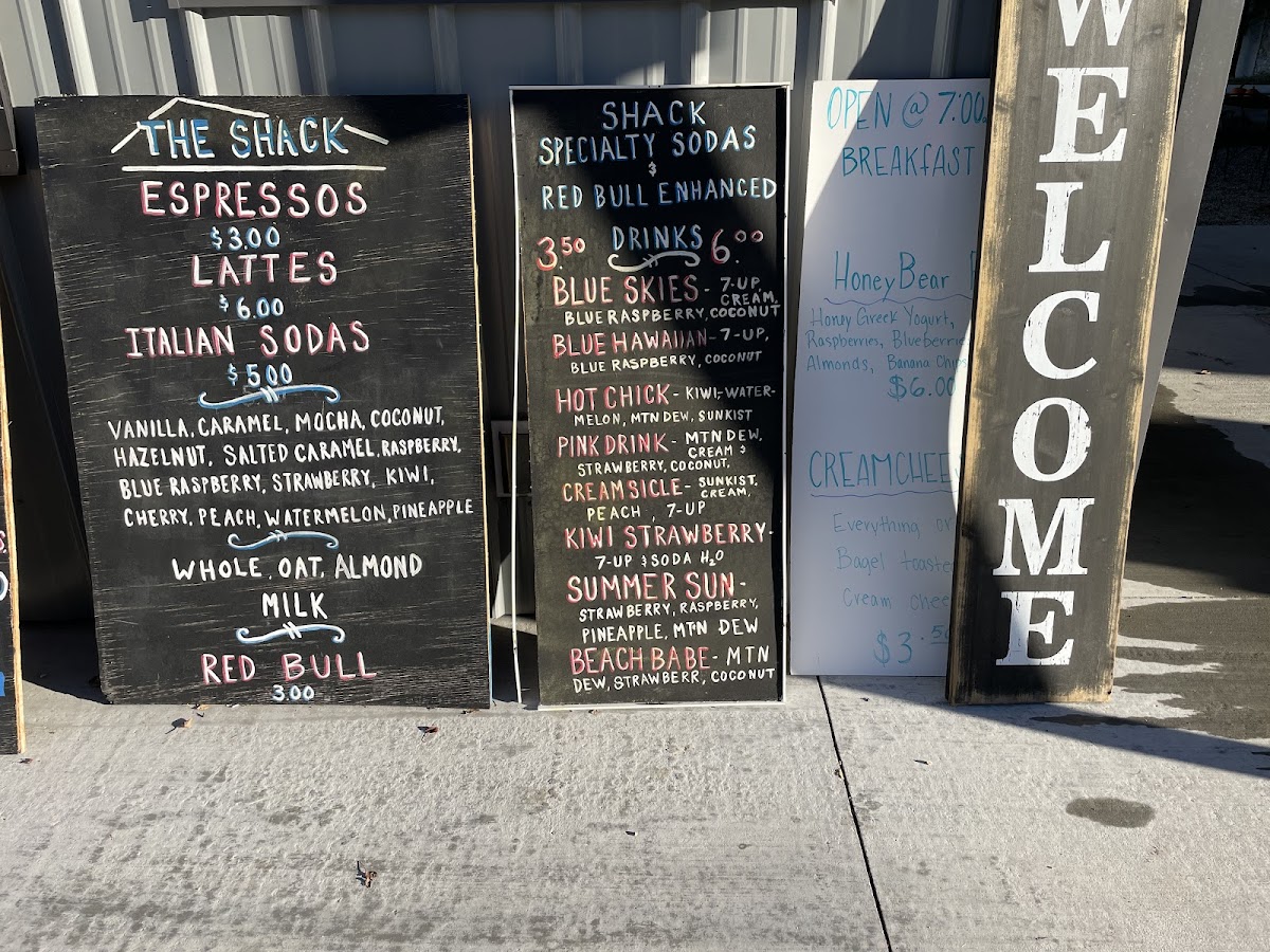 The Shack Photo Menu 7