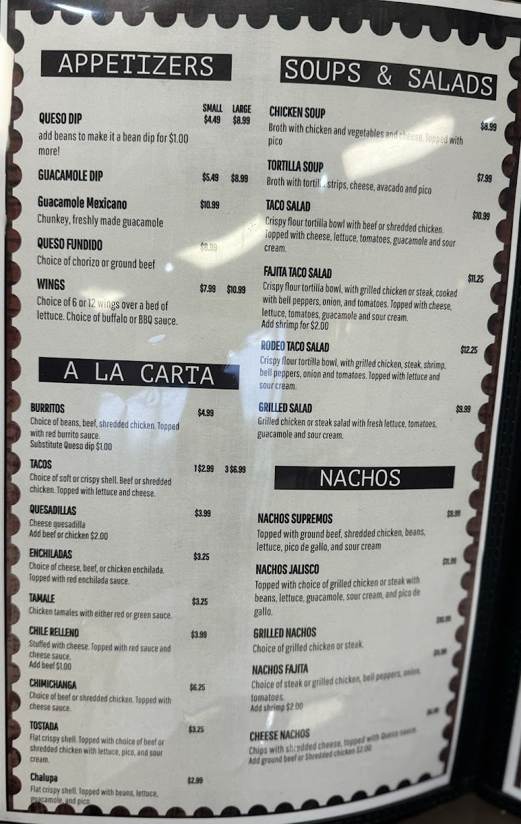 El Patron Mexican Grill Photo Menu 3