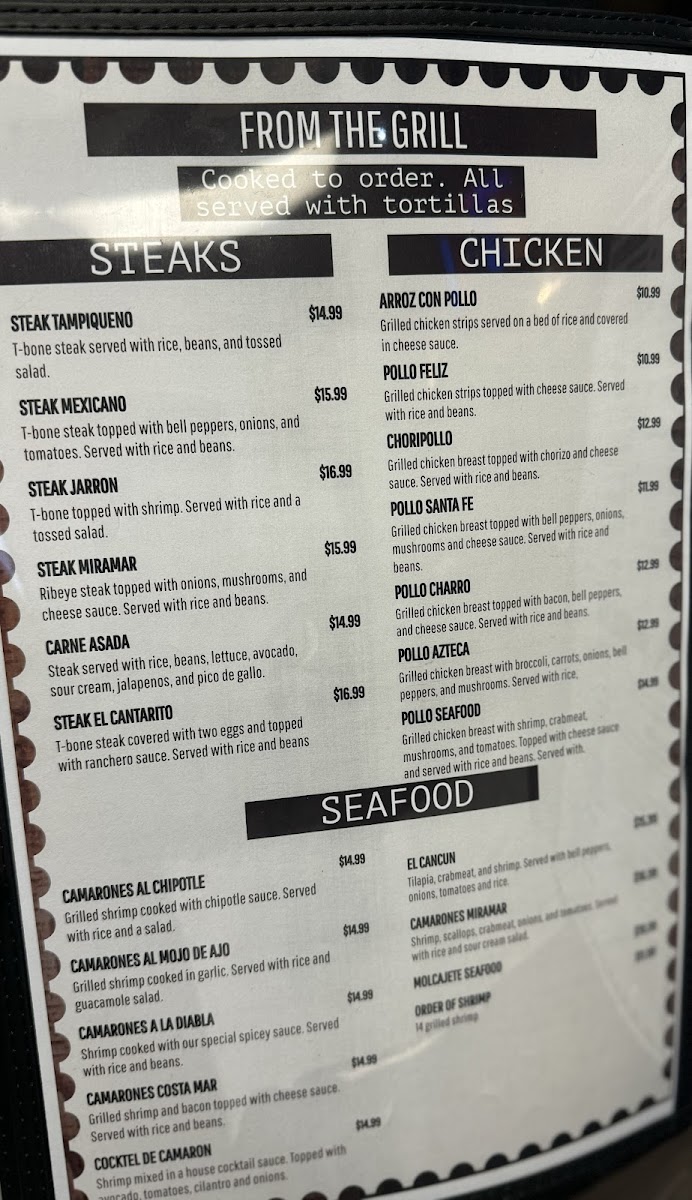El Patron Mexican Grill Photo Menu 5