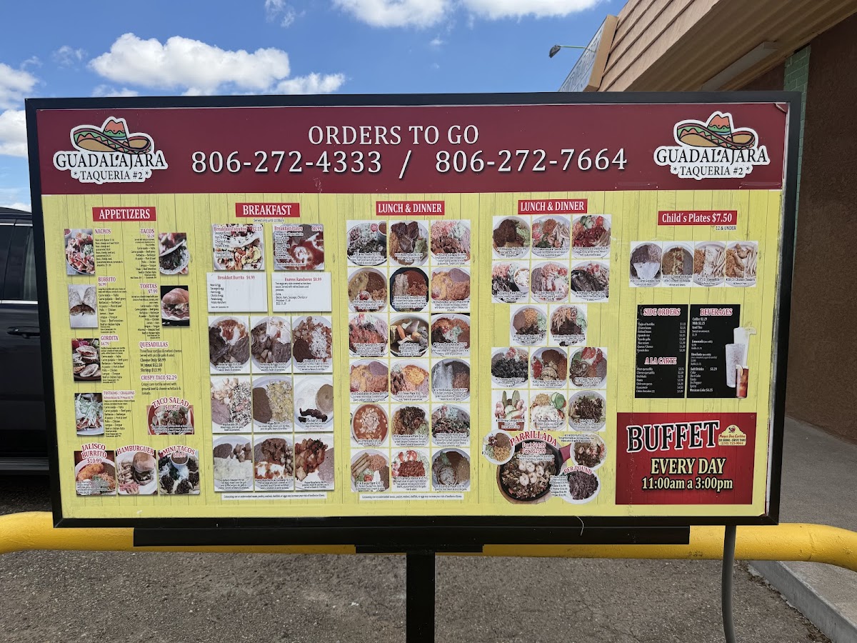 Taqueria Guadalajara Photo Menu 1