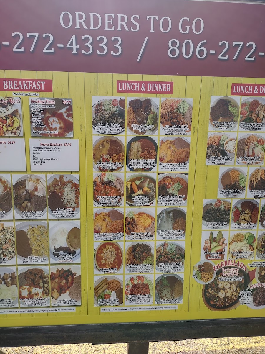 Taqueria Guadalajara Photo Menu 6
